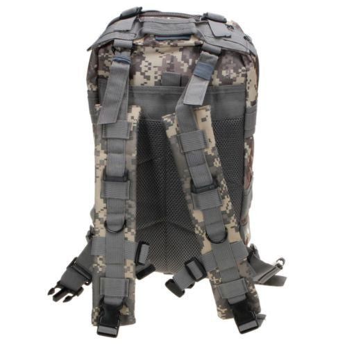 Camouflage Outdoor School Hiking Backpack Oxford Cloth Nylon - Serbags
 - 12