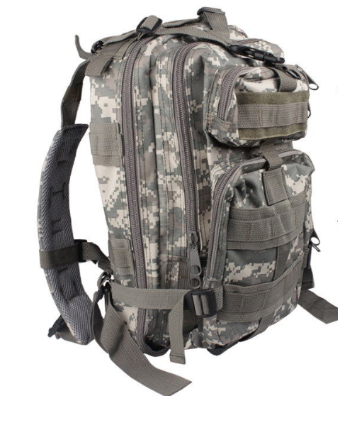 Camouflage Outdoor School Hiking Backpack Oxford Cloth Nylon - Serbags
 - 2
