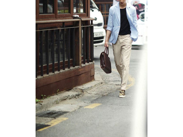 Selvaggio Large Leather Satchel - Italian Leather - Serbags
 - 12