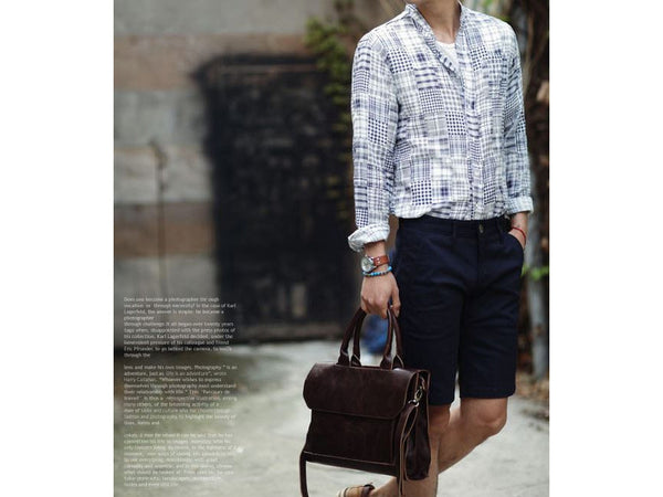 Selvaggio Large Leather Satchel - Italian Leather - Serbags
 - 21