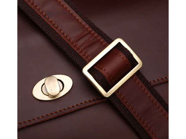 Selvaggio Large Leather Satchel - Italian Leather - Serbags
 - 15