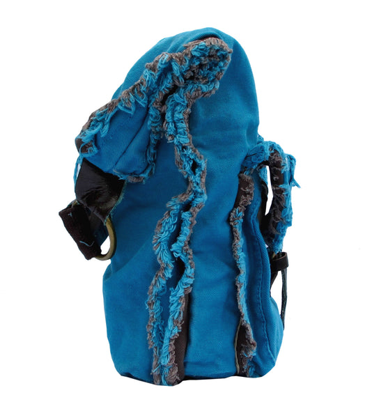 Blue Designer Cotton Handbag for Women - Serbags
 - 3