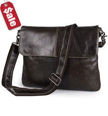 Black Leather Shoulder Bag