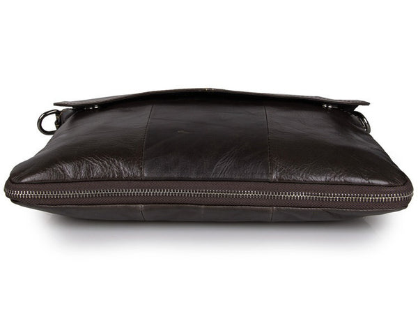 Black Leather Shoulder Bag